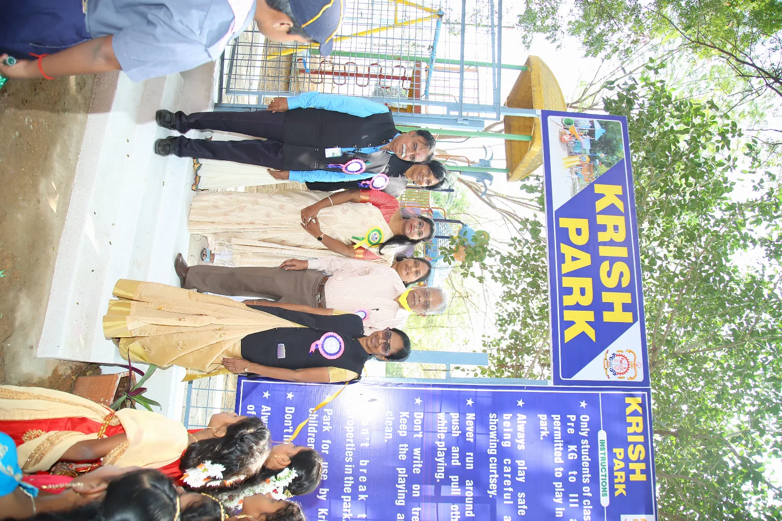 Grand Opening Ceremony for Krish Park.